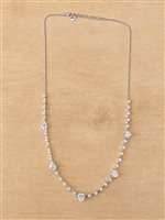 Collana Amen Donna in Argento CLTOCUBBBZ